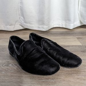 Vince Grey Suede Flats